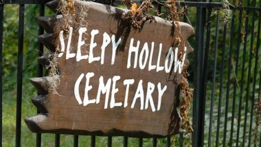 Sleepy Hollow Cemetary Sign